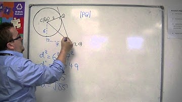 AQA Core 1 6.06c A Problem involving the Tangent and Normal to a Circle