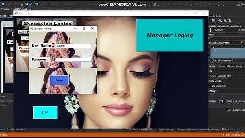 Salon management system