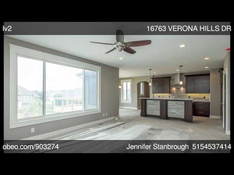 16763 VERONA HILLS DR, Clive, IA home video tour