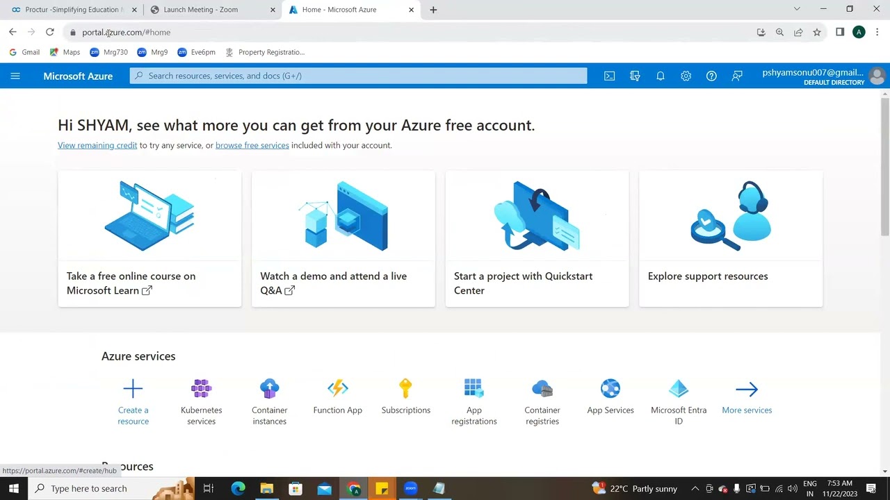 28Azure 22nd Nov by Mr  Naveen