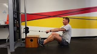 Cable Seated Row With Pause