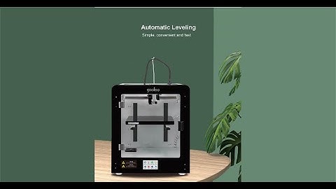 goofoo 3D Printer | Manual calibration in Mido auto-levelling