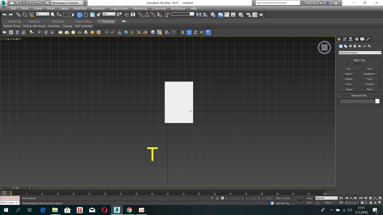 3D MAX EĞİTİM DERS-1 ( Ekranlar-Otomatik Yedekleme- Proje Açma- Komut Paneli)