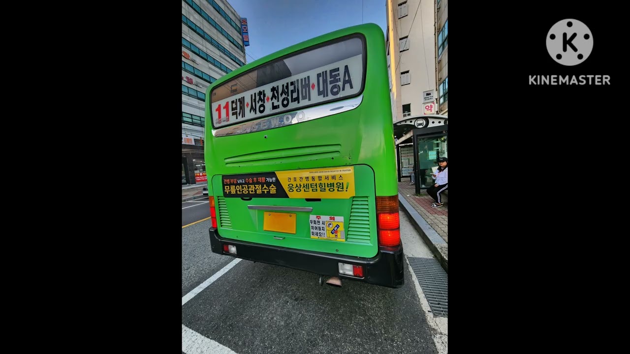 Daewoo BS 110 Yangsan VillageBus 2024년 10월 24일 사진촬영 