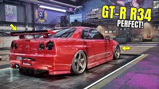 Need For Speed Heat Gameplay - 950Hp Nissan Skyline Gt-R R34 V-Spec Customization Max Build