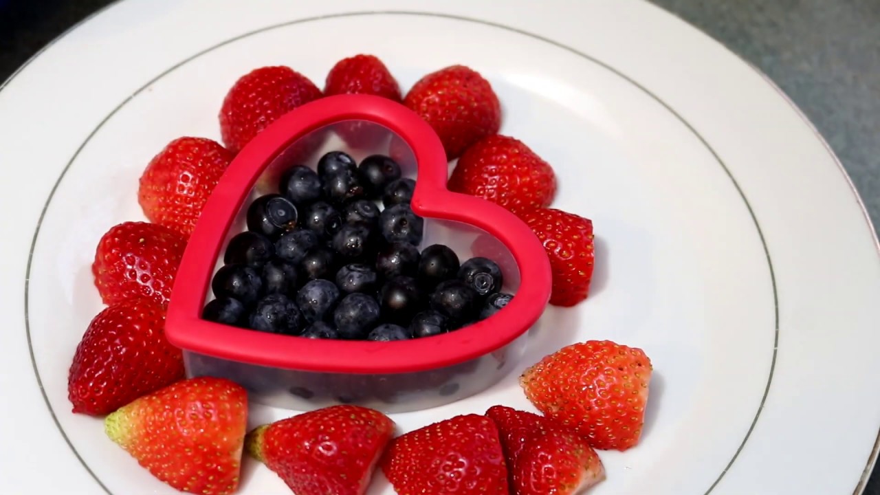 Easy Fruit Tray Healthy Valentines Day YouTube