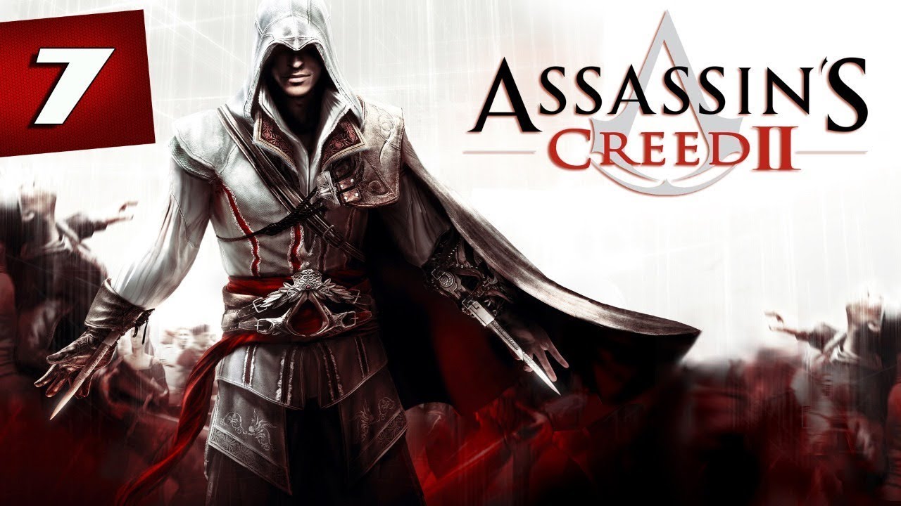 Ассасин игра обзор. Assassin's Creed 2 обложка. Assassin's Creed 2 Постер. Ассасин Крид 2 обложка игры. Обложка игры ассасин 2.