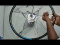 How to electric cycle hub motor installation electric cycle tamil