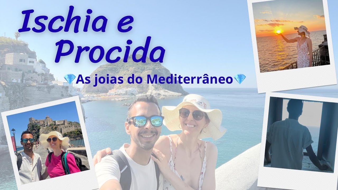 Vlog de viagem - Visitamos Procida e Ischia, paradas obrigatórias no Golfo de Nápoles