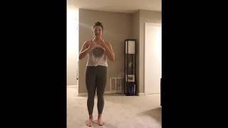 Sideline Tryout Routine