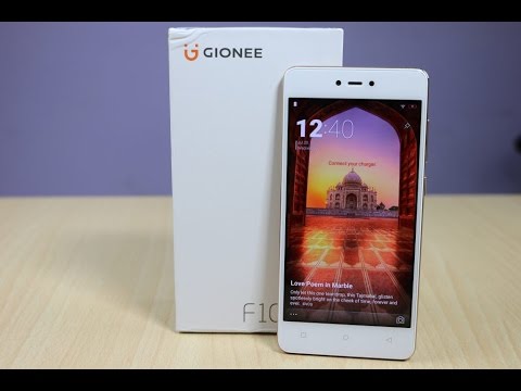 Gionee F103 Pro First Look Video