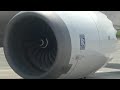 スカスカな松山空港で録音 B787 ANA JA825A Trent1000 エンジン始動〜離陸 20200809