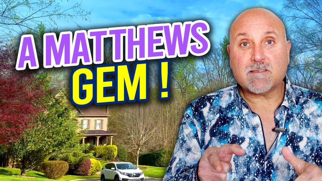 A GEM OF A NEIGHBORHOOD HOMES FOR SALE IN MATTHEWS NC ! YouTube
