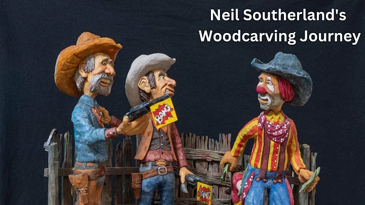 Woodcarving Fun Rodeo Clowns and Caricatures using...