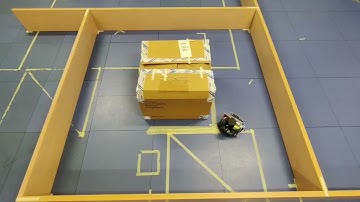 Deep Reinforcement Learning learns to navigate a corridor