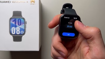 How to Change Screen Timeout on Huawei Watch Fit 4?