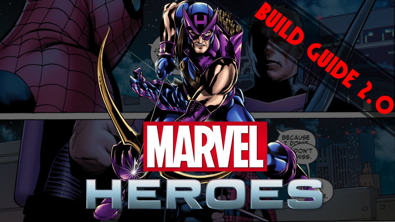 Marvel Heroes Omega: Hawkeye Build Guide 2.0 (No Commentary)