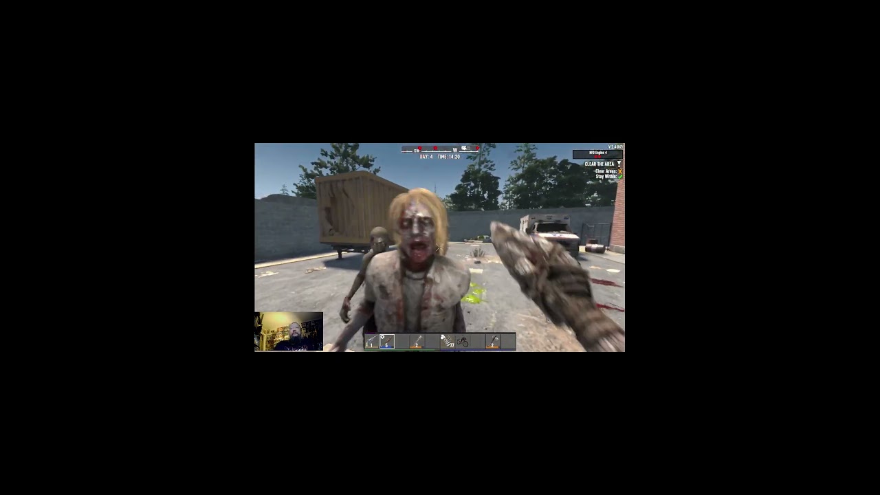 "7 дней до смерти: эпическое испытание на выживание в зомби-апокалипсисе!" 