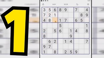 Sudoku - Free Puzzle Game Gameplay Walkthrough - First Impressions