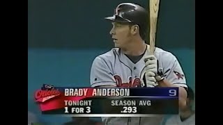 Brady Anderson launches HRs 39 and 40