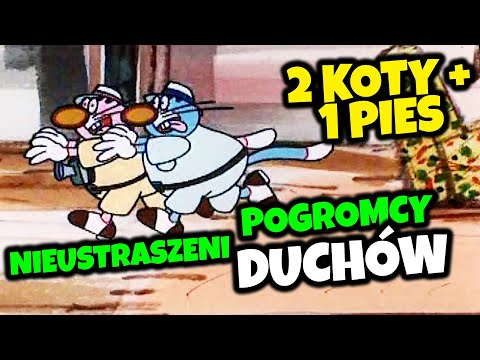 NIEUSTRASZENI POGROMCY DUCHÓW - 2 KOTY + 1 PIES | Animacja dla dzieci | reż. Stefan Janik