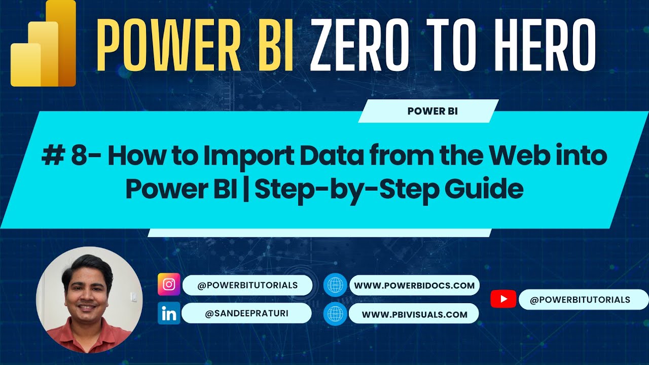 08 - How to Import Data from the Web into Power BI | How to Get Data ...