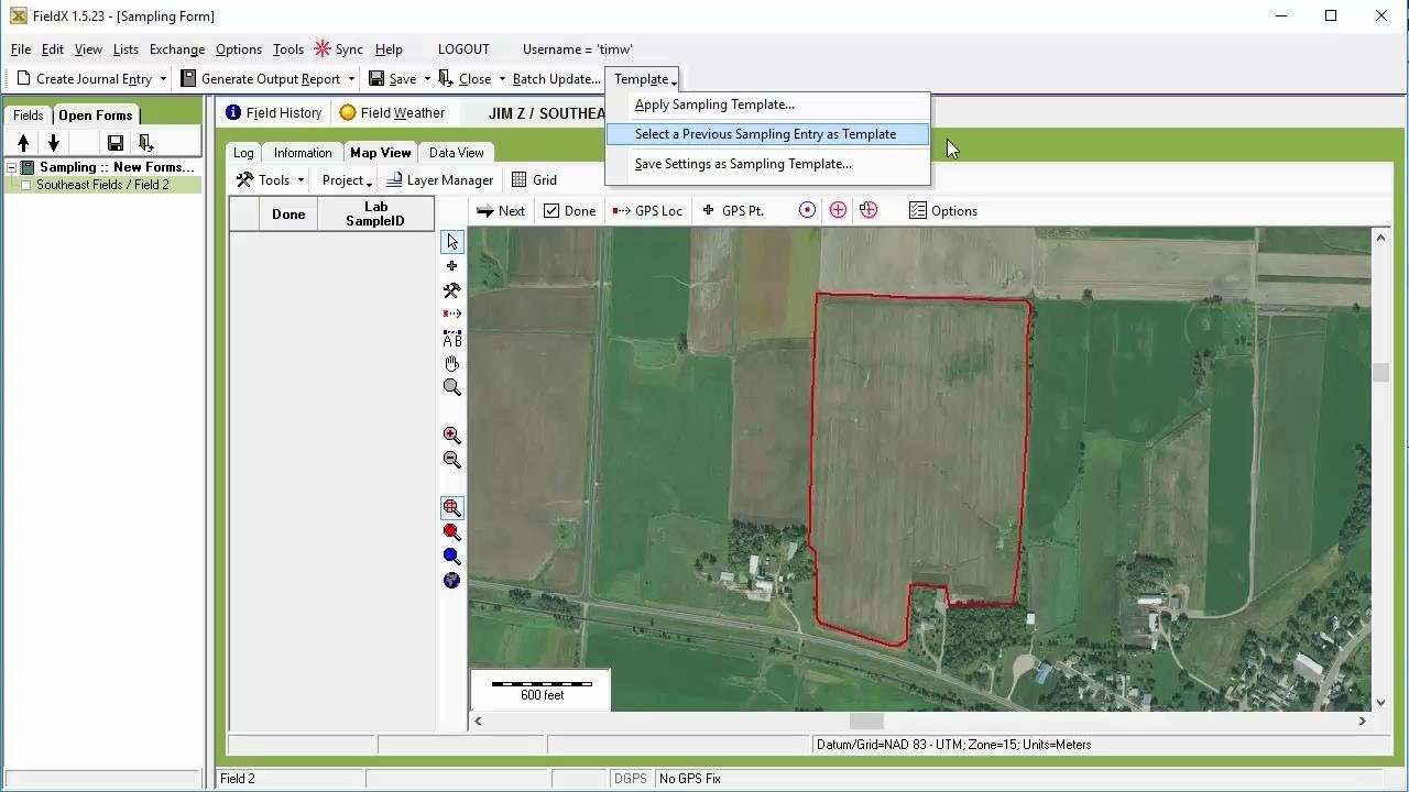 Bring Forward Previous Points as Template in FieldX Office YouTube