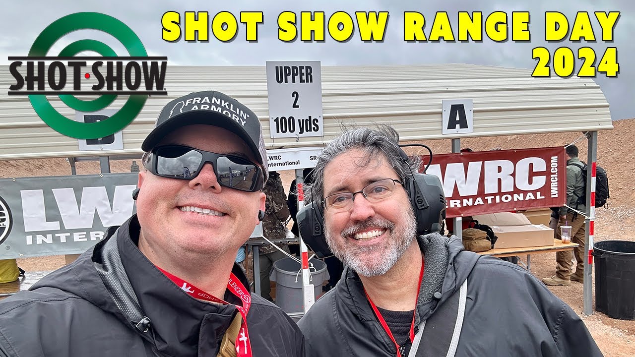 2024 SHOT Show Industry Day at the Range VLOG Bushmaster Franklin ...