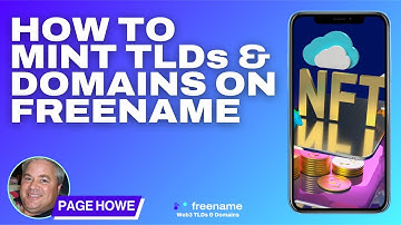 Mint Web3 NFT Domains & TLDs with Page Howe