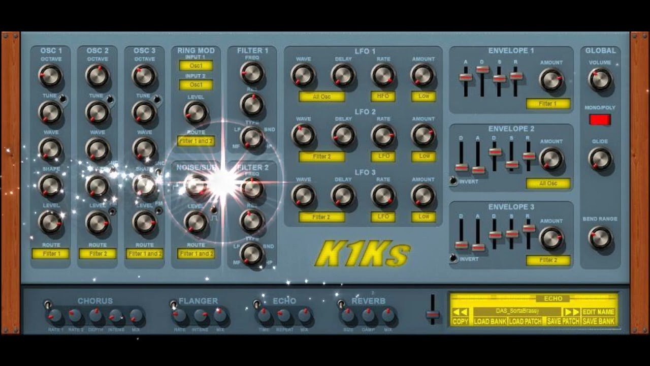 Free Krakli K1KS Synthesiser -  Intro And Demo