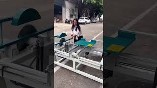 circular saw #woodworking #sliding table saw#WoodworkingMachineMechanical equipment