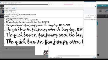 Silhouette Studio v4 - Installing Premium Fonts