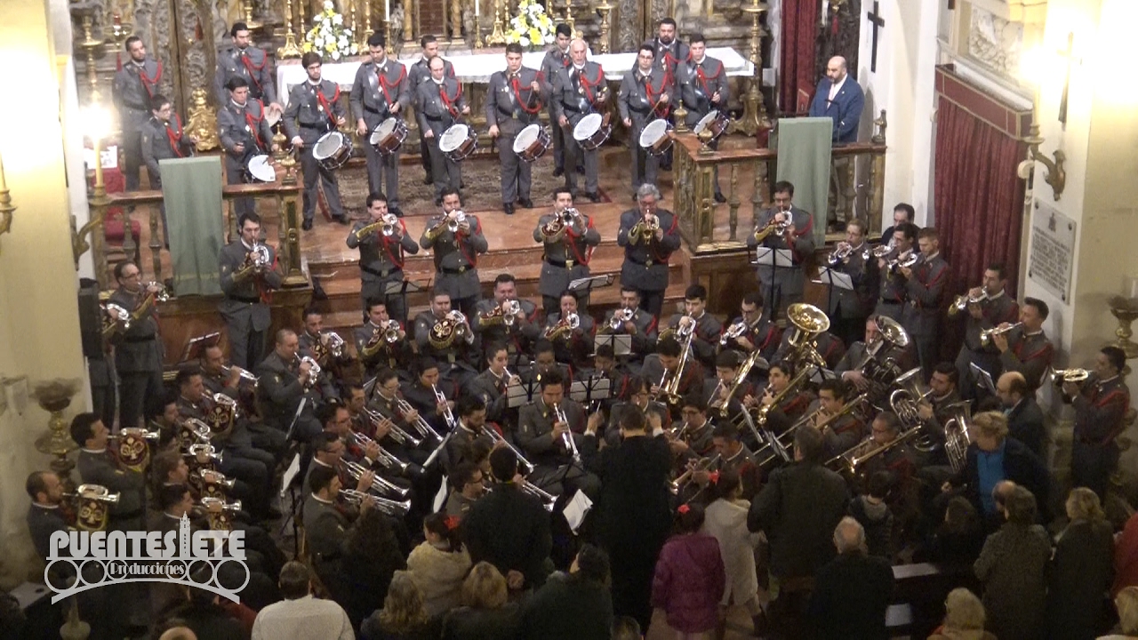 Banda CC.TT. Stmo. Cristo de la Sangre.- Concierto en la Hermandad de la Mortaja 2017.