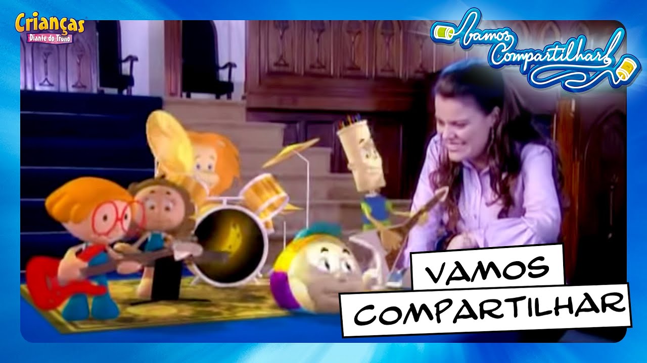 Vamos Compartilhar - Crianças Diante do Trono