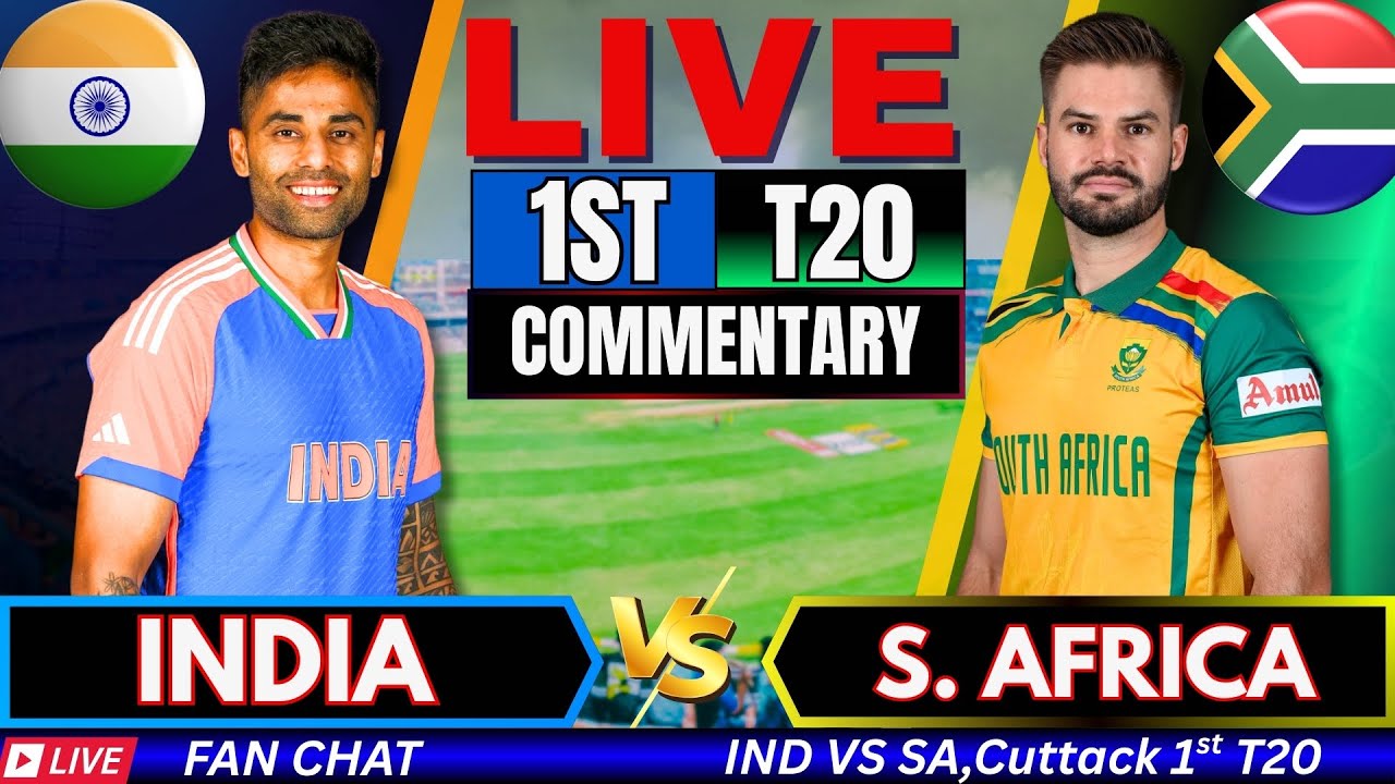 🔴 LIVE: INDIA vs SOUTH AFRICA | IND vs SA 1st T20I Live Cricket Score & Commentary | 2nd Inning