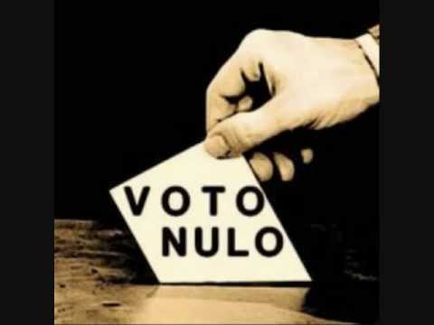 Votar nulo que significa