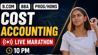 Live marathon for cost accounting