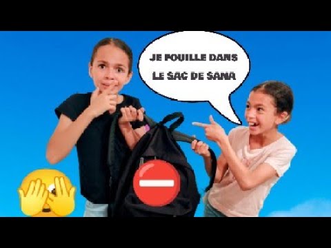 JE FOUILLE DANS