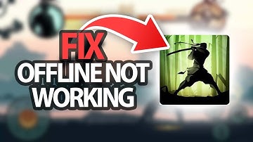 How To Fix Shadow Fight 2 Game App Offline Not Working | Step By Step
