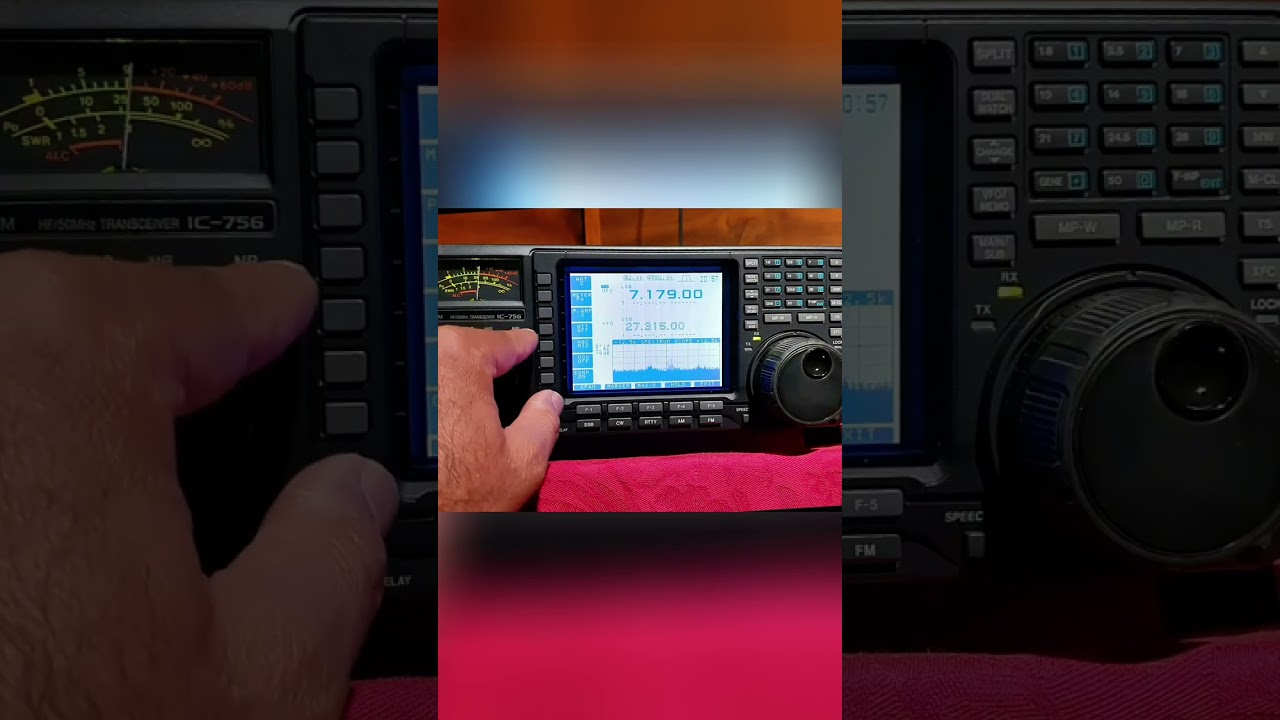 Unboxing the ICOM IC-756: Radio Controls & Settings EXPLAINED