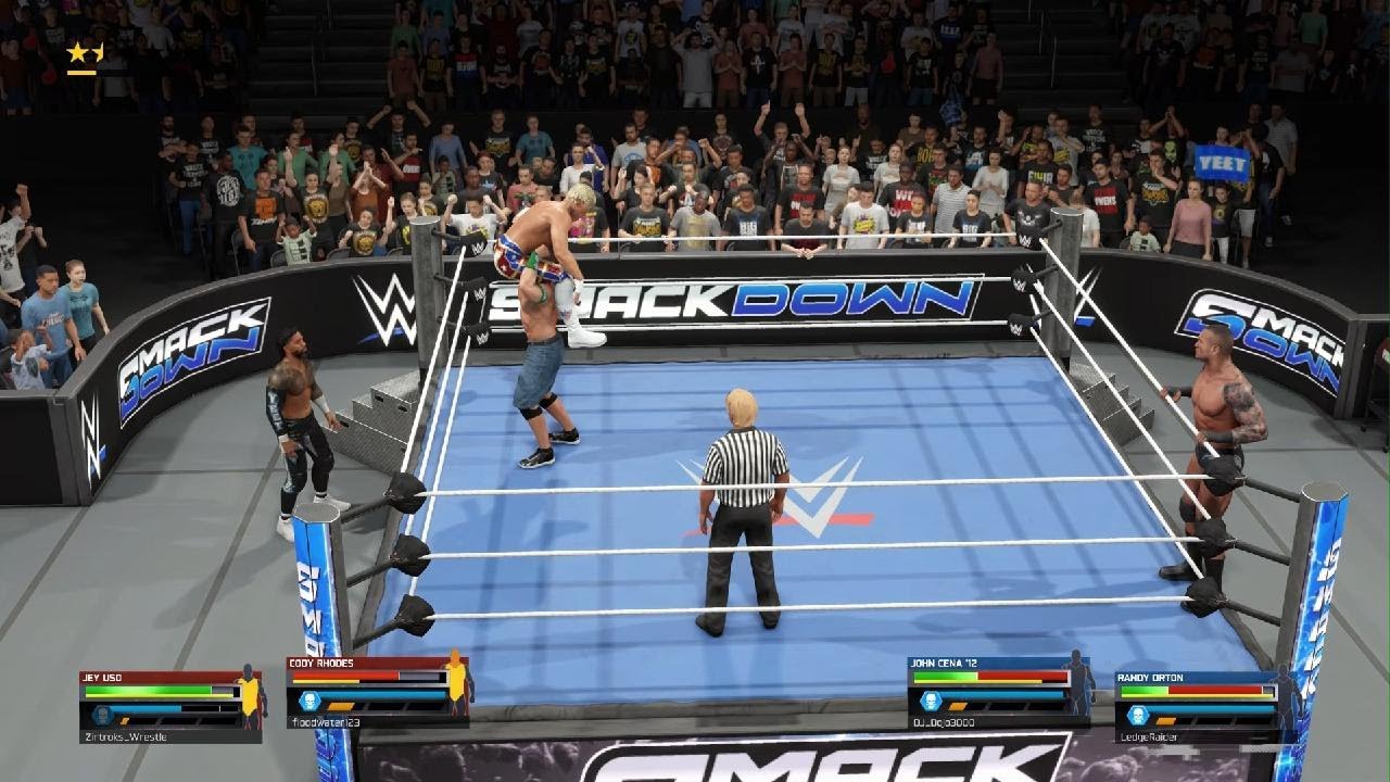 The Ruthless Alliance vs Legacy Tag titles Smackdown Fallout (RVS)