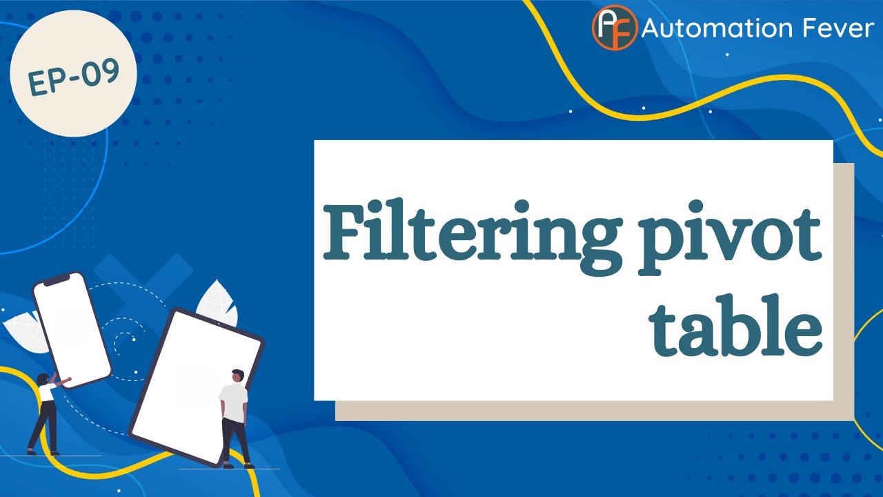 Update Filtering pivot tables | Advanced VBA in Hindi
