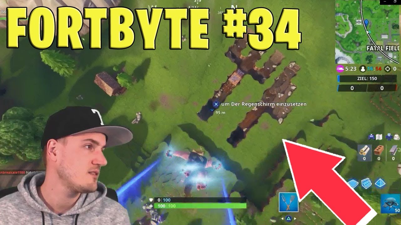 Fortbyte Nummer #34 😂 MIKRO FAIL | Zu finden zwischen einer Gabel und einem Messer | Fortnite