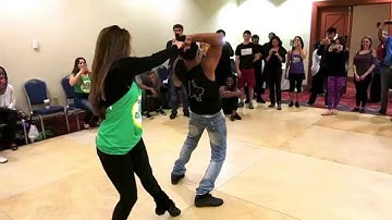 Lidio Freitas & Monique Marculano Freitas - Zouk Flow Technique Boston Brazil Dance Festival