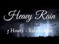 Heavy Rain White Noise Sleep Relaxation