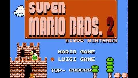 Super Mario Bros 2 ( Japanese Famicom Disk System Version )