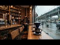 The Warmth of a Brooklyn Night | Rainy Rhodes Jazz for Anxiety Relief &amp; Deep Sleep