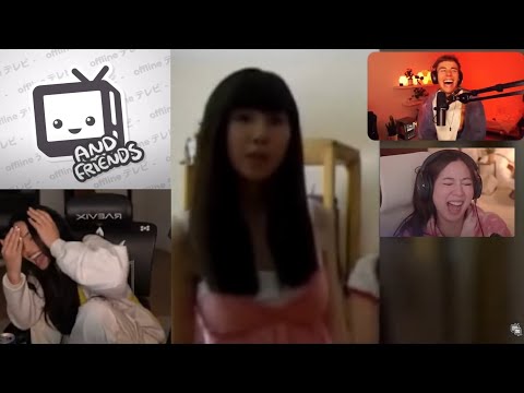 Valkyrae Reacts to OfflineTV and Friends "excellent word choice"