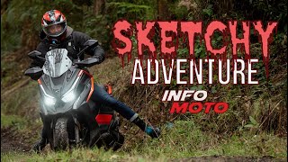 Adventure scooter carnage! | Kymco DT X360 doing things it shouldn't | INFO MOTO