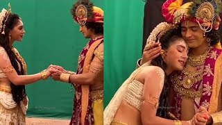 Radha krishna punarmilan ||After curse Radha krishna ||Radha krishna actors update RK😘